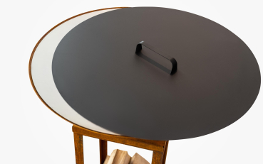 Preview: FEU DU JARDIN Metalldeckel für FYRO 80, TOP UP und WAVE Ø 80 cm